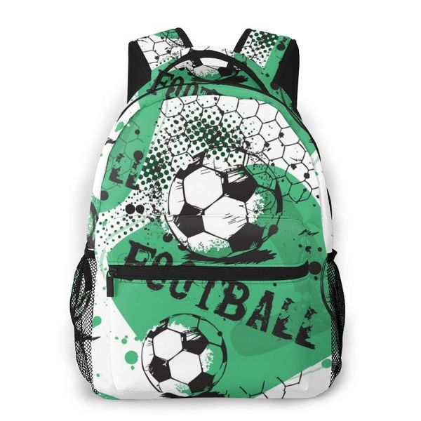 

school bags children backpacks bag for boys abstract football grunge urban pattern teenagers schoolbag student bookbags