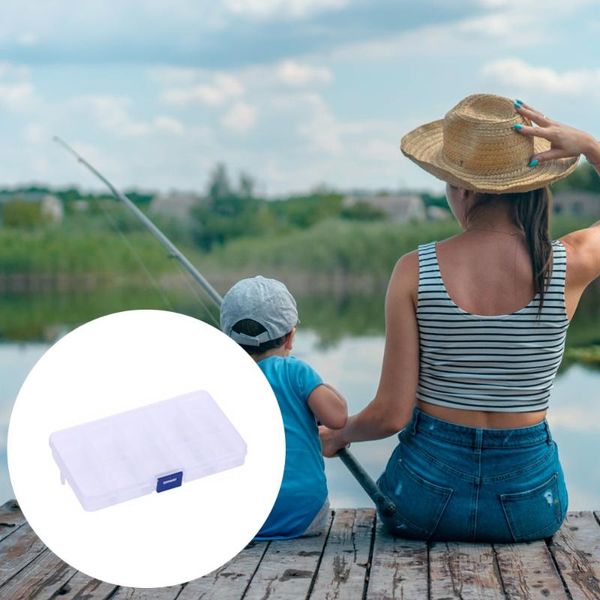 

fishing accessories tackle box gadget container fish bait lure case