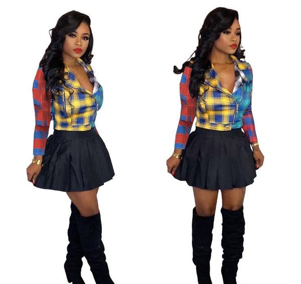 

two piece dress clothing vendor women set winter jackets coats 2 skirt, White