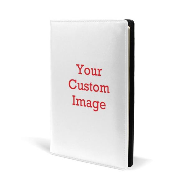 

card holders custom pattern a5 book cover luxury notebook pu slot for student gifts textbook suitable 148x210 mm, Brown;gray