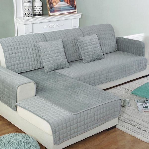 

chair covers double-sided cotton sofa cushion four seasons towel modern simple living room corner couch cover armrest