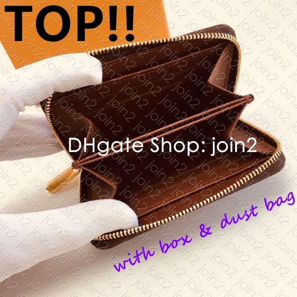 

m60067 zippy coin purse designer fashion women zipped card holder key pouch cles mini pochette accessoires luxury sarah clemence wallet, Red;black