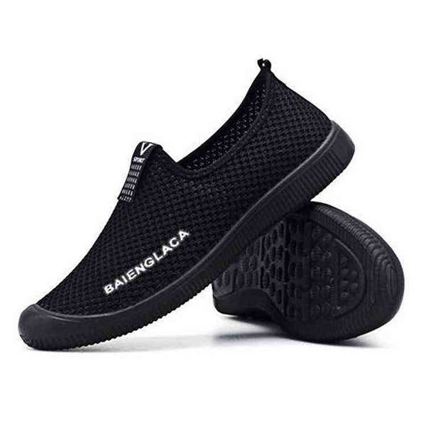 

men's shoes wear korean breathable casual , old beijing cloth , mesh men's, Black