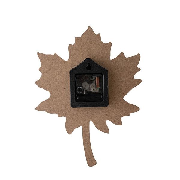 

wall clocks creative shape clock decorative art wooden hanging for home bedroom silent scanning 30*22.5cm lc