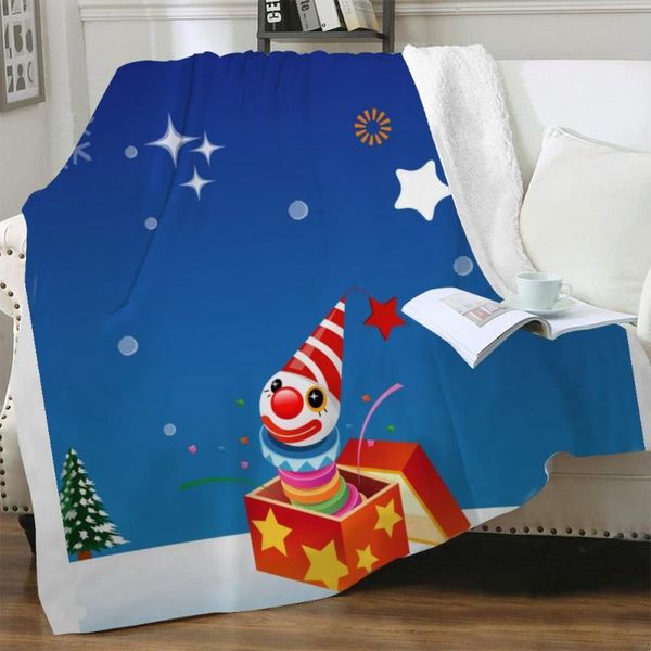 

blankets nknk brank christmas year plush throw blanket tree thin quilt funny for beds sherpa