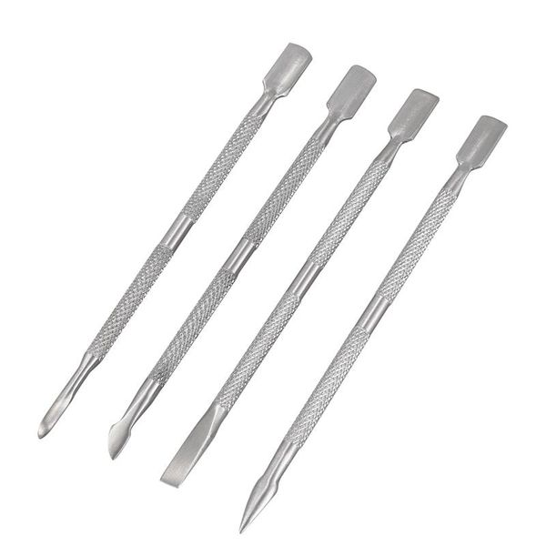 

nail art kits 4 pcs manicure tool steel push piece set care pedicure