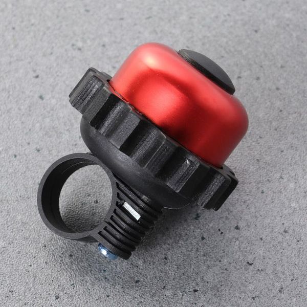 

bike horns 3pcs vintage bell rotating cycle practical horn accessories (red)