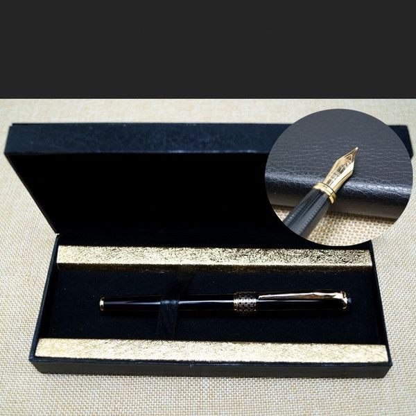 

GxYm sales sales box metal ink fountain pens bag businesgift box metal ink bag business gift advertisement signature company activity pen