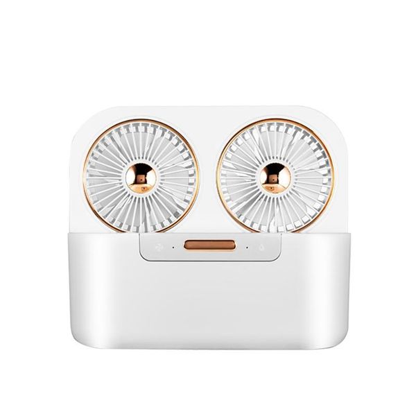 

record player shape spray fan deskair conditioner household charging cooling 4000 mah super large battery electric fans