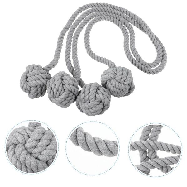 

curtain & drapes 2pcs tiebacks ropes belt creative ties holdbacks accessories