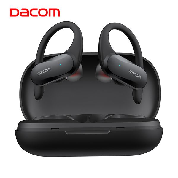 

dacom athlete tws bluetooth earbuds bass true wireless stereo earphones sport bluetooth headphones ear hook for iphone samsung