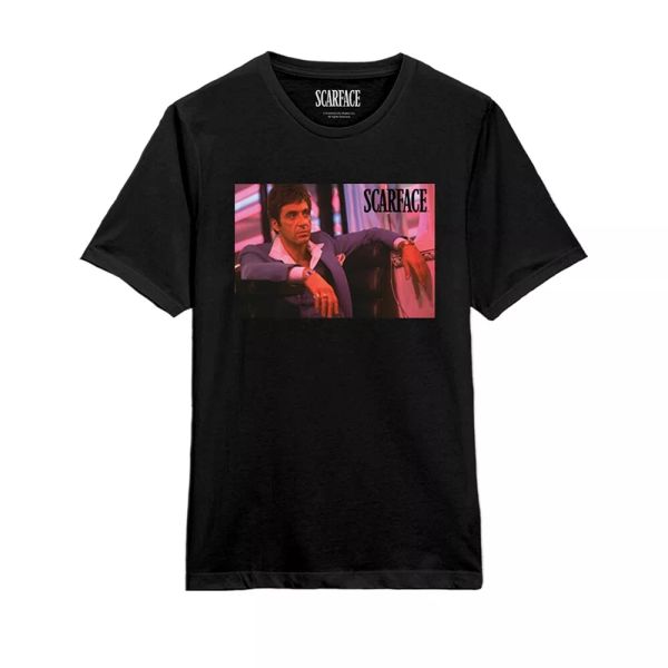 

scarface club scene official t-shirt men unisex, White;black