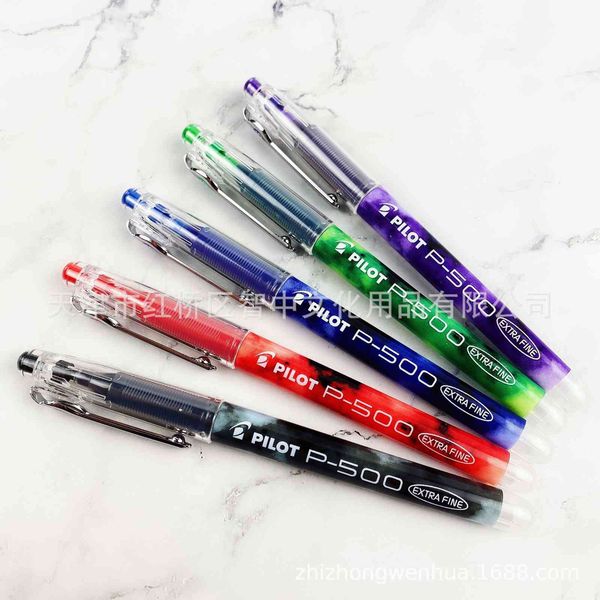 

pilot japane bl-p500 neutral straight liquid 0.5mm ball pen student signature