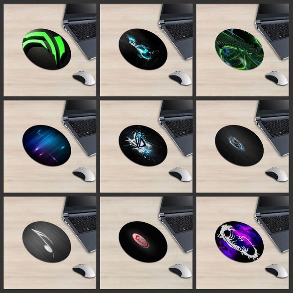 

mouse pads & wrist rests xgz 3d rendering round pad technology modern image line animal dragon pattern stun radiance high texture desk mat r