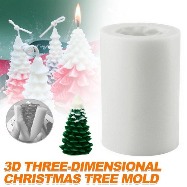 

craft tools 3d silicone candle molds christmas tree diy handmade wax soap crafts mold xmas gift cedar shape form for making