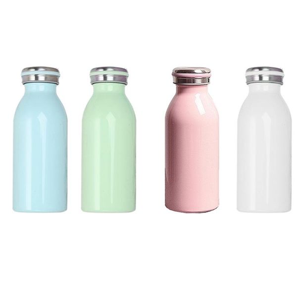 

water bottles milk vacuum flasks 304stainless steel cup bottle sports travel thermals mug