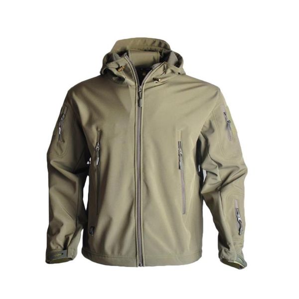 

men's jackets simple autumn/winter jacket men windproof coats waterproof windbreaker faux fleece zips hiking hooded coat with nood for, Black;brown