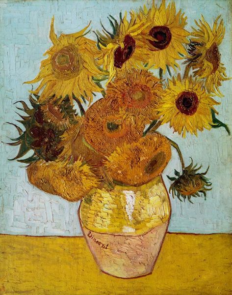 Girassol é uma coleção de pintura de lona e pinturas famosas por Vincent van Gogh