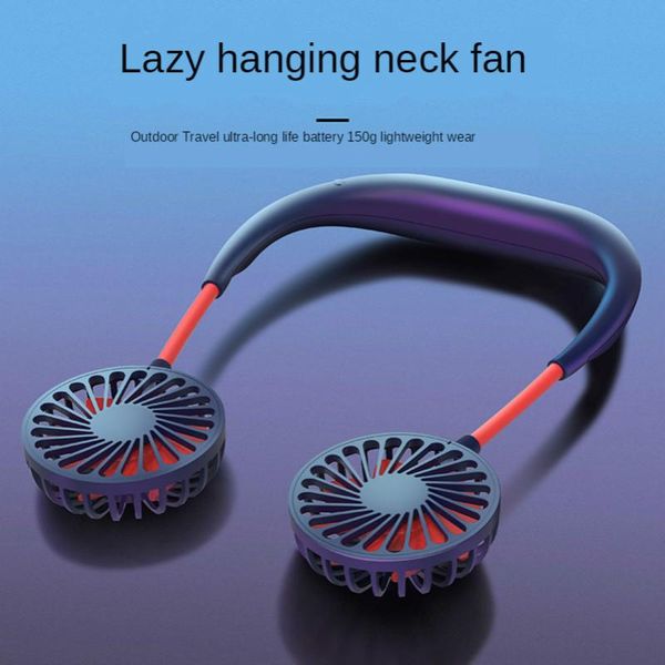 

electric fans neck fan usb portable small sports student rechargeable
