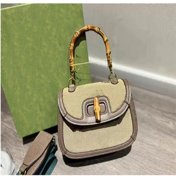 

2022 luxury fashion bag womenbamboo designer shoulder handbag tote