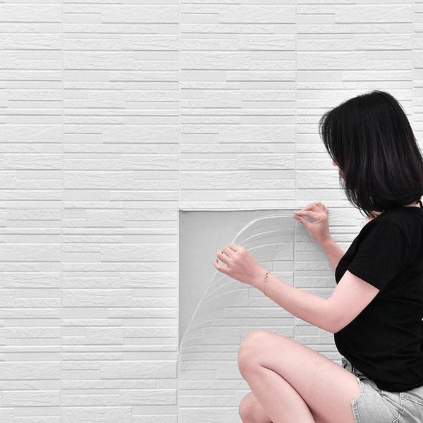 

wallpapers wallpaper 3d brick wall stickers bedroom decoration waterproof