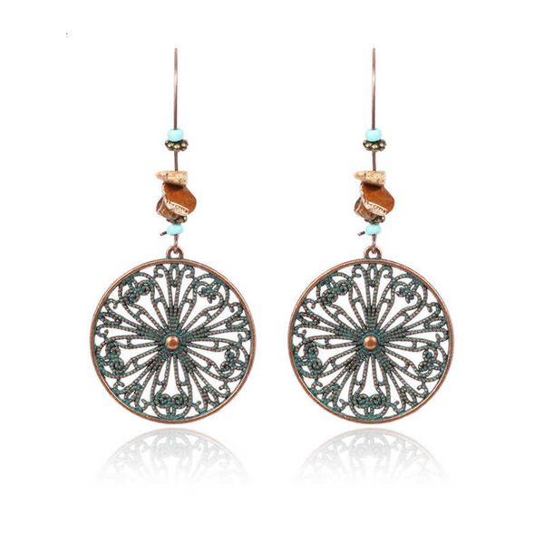 

earring earrings for women hy-7434-1, Golden