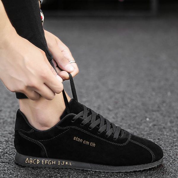

men breathable running shoes sports men's black grey brown casual sneakers trainers outdoor jogging walking