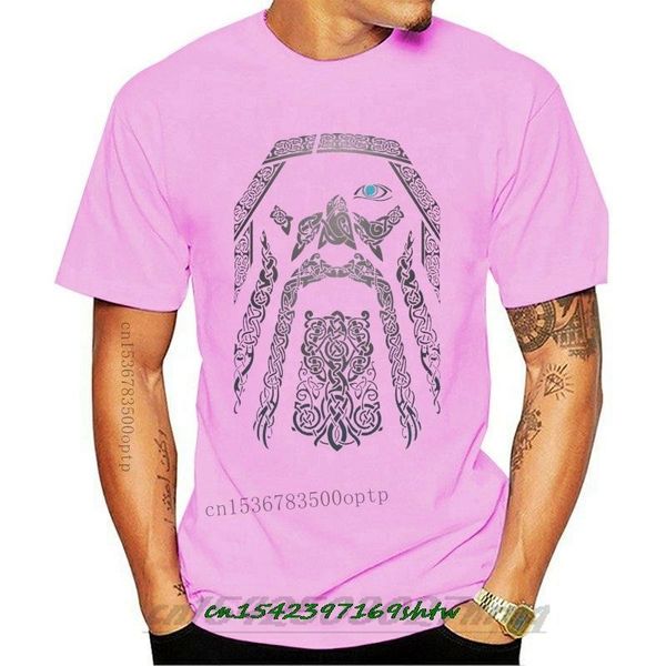 

men's t-shirts odin t shirt nordic got scandinavian ornaments, White;black