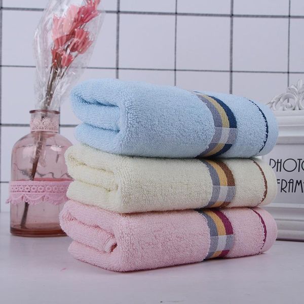 

fashion simple thick bath towel soft absorbent cotton household outdoor beach
