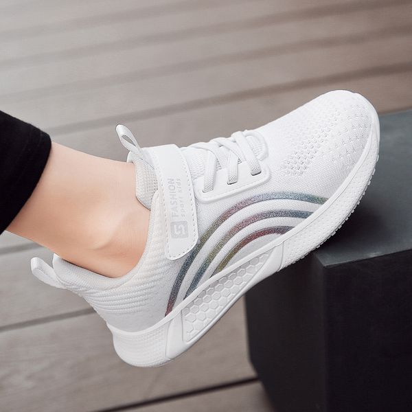 

Childrens Shoes 2021 Spring and Summer New Mesh Soft Bottom All-match Boy and Girl Shoes Kids All-match Non-slip Sneakers CS129, 01