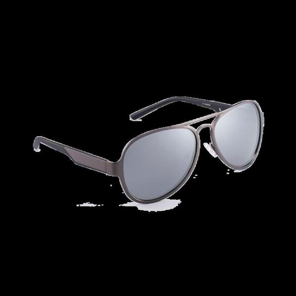 

highend accessories good quality customized double bridg sun glass black frame metal men sunglass in stock