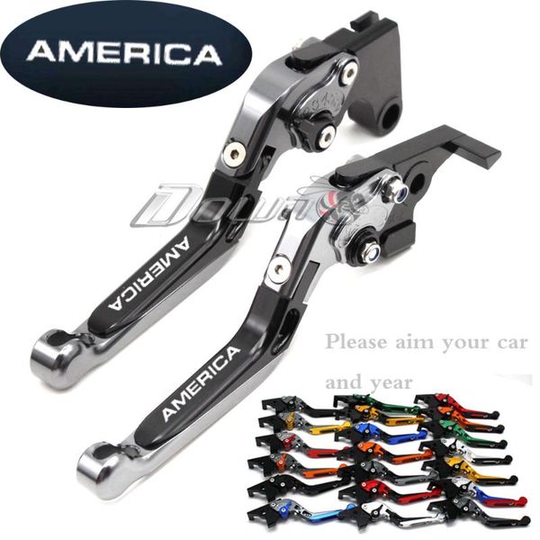 

motorcycle brakes folding extendable cnc moto adjustable clutch brake levers for america 2004 2005