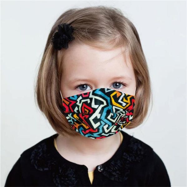 

children's non creative woven printing breathable outdoor dust mask