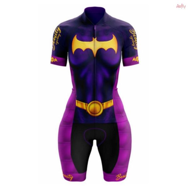 

gym clothing 2021 summer women's cycling jumpsuit triathlon jersey female piece short sleeve monkey set shirt 9d pad, White;black