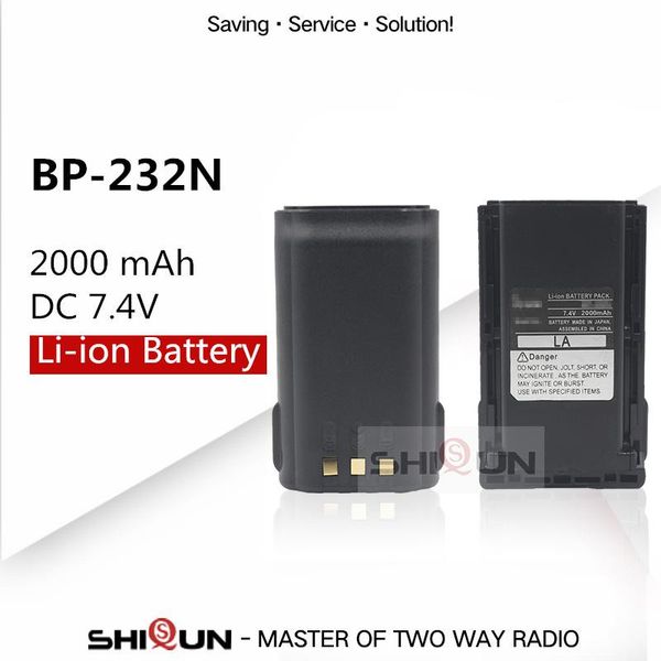 

walkie talkie bp-232 bp-232n bp-232h li-ion battery compatible with ic-a14 a14 f14 f16 f24 f33gs f34g ic-f4021 ic-f4061 f4161dt/ds t/s f416