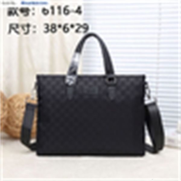 

bags brand designer luxury 1iq4 cross 6116-4 faux water cloth body with leather briefcase men iconic handbags messenger bags totes