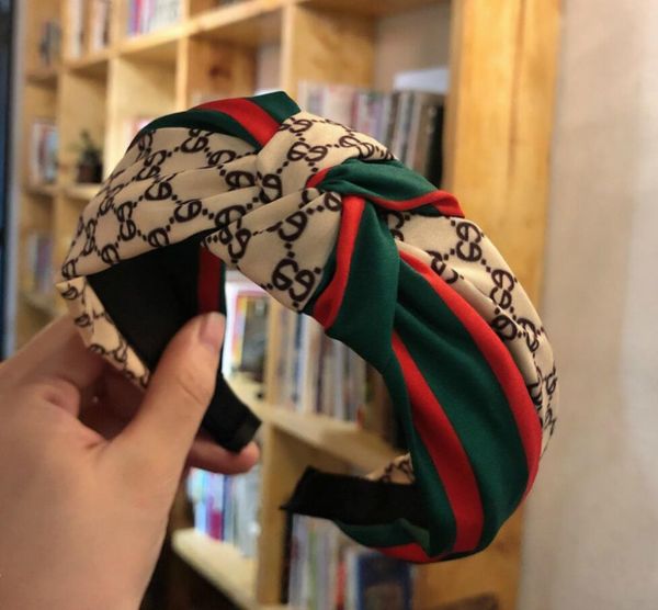 

elastic headband women and men quality brand green red striped hair bands head scarf for children headwraps gifts 254, Silver