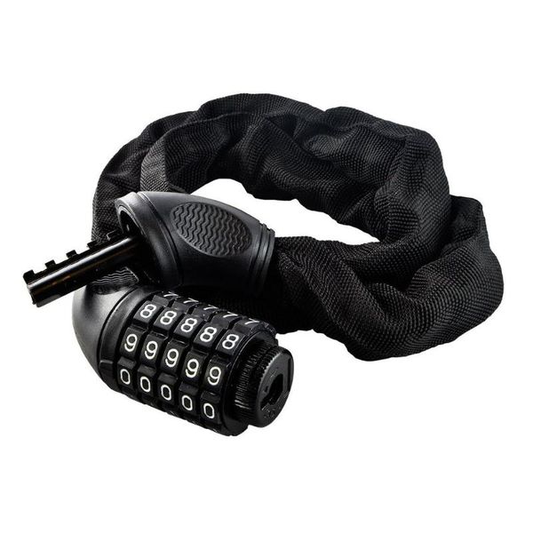 

bike locks long safty chain lock for anti-theft steel password code motorcycle cycling electric bicycle accoessories
