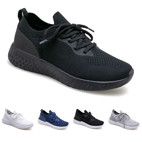 

wholesale non-brand running shoes for men women triple black white grey blue fashion light couple shoe mens trainers sports sneakers
