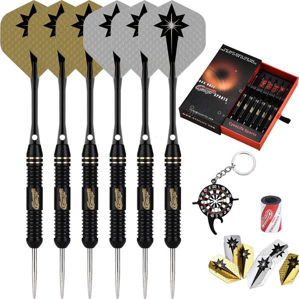

darts 22g pure copper 6 sets of hemp target anti falling steeltipdarts