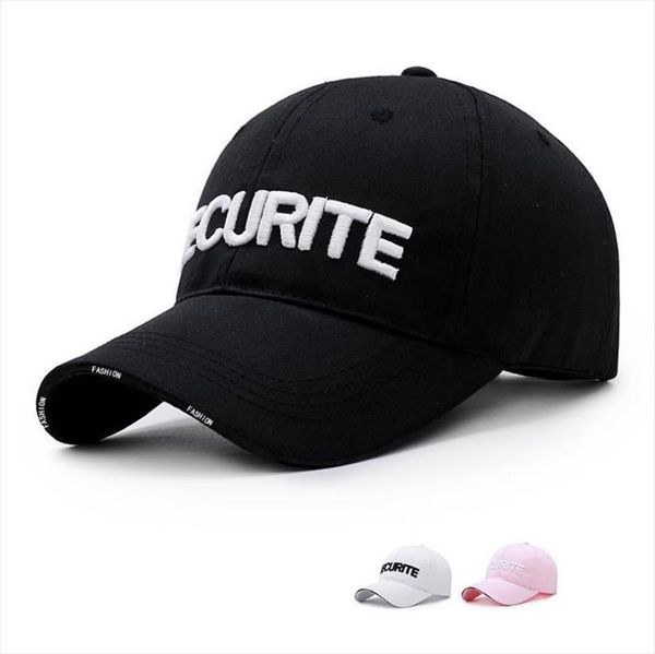 

security four seasons letters embroidered baseball cap for my fashion hiphop hat outdoor casual caps, Blue;gray