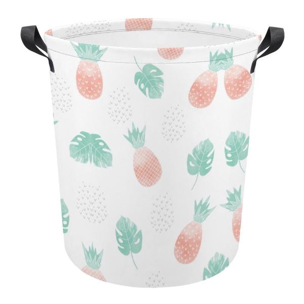 

laundry storage & organization cute animal round waterproof baskets collapsible basket with handle for bathroom bedroom room