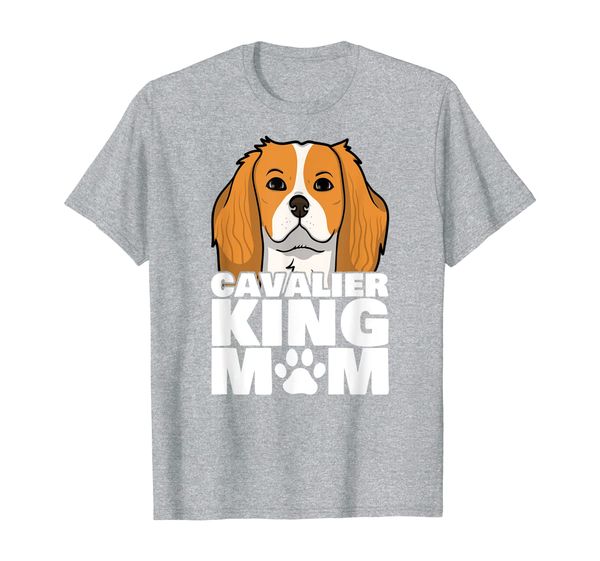 

Mom Loves Her Cavalier King Charles Spaniel Dog Paw T-Shirt, Mainly pictures