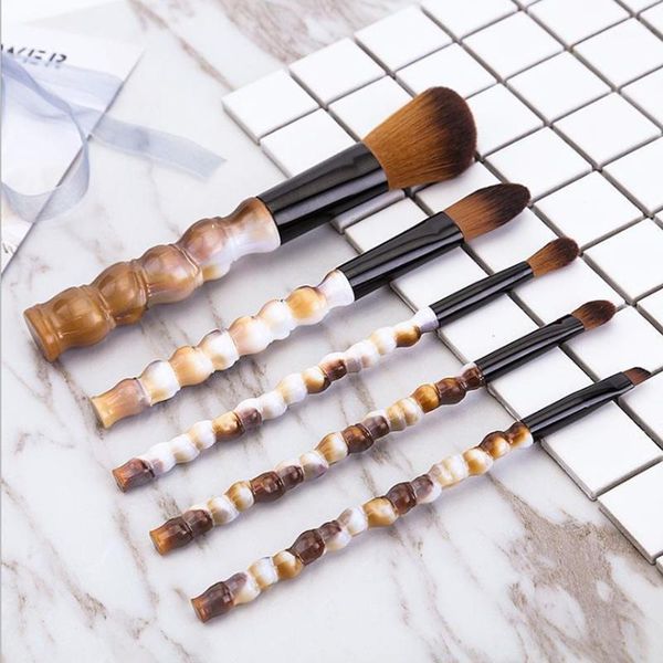 

rayon makeup brushes foundation brush nose shadow eye concealer eyebrow1
