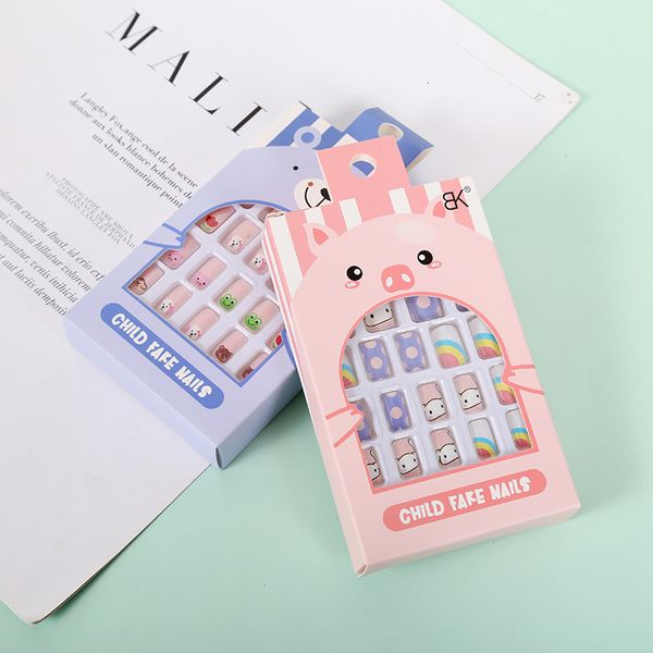 

children's cartoon cute wearing girl princs nail stickers removable, Red;gold