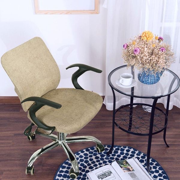 

chair covers printed modern spandex computer cover 100%cotton elastic fabric office split easy washable removeable