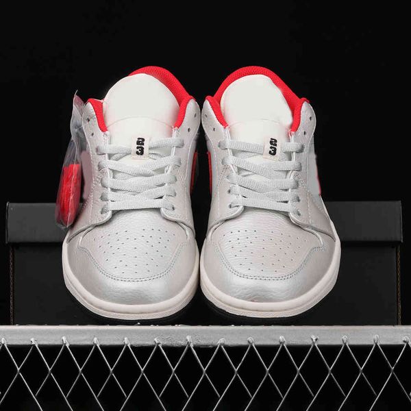 

2023 021 jumpman women's basketball shoes male 1 s white/red/black outdoor sports