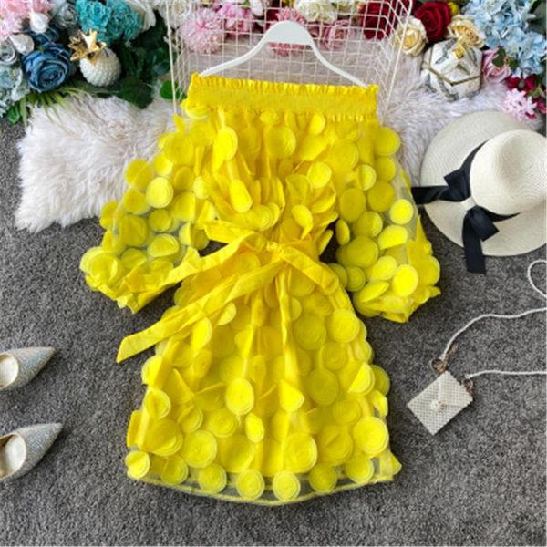 

spring off shoulder flower dresses bandage short summer floral party casual women beach holiday aaline elegant office jurk, Black;gray