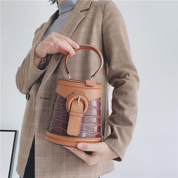 

fashion genuine leather shoulder bags hand women 2021 mixed colors messenger luxury designer female handbags cross body
