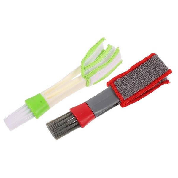 

car sponge 2pcs air vent cleaning brush double ended mini duster for house office